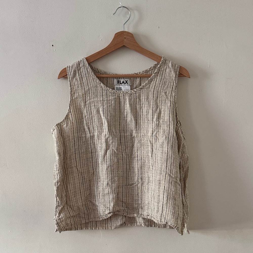 FLAX Linen Tank Top